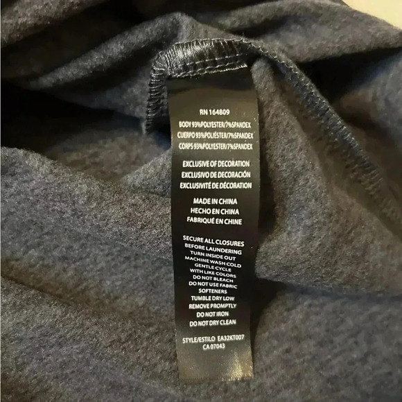 Eddie Bauer Men's Motion FreeDry 1/2 Zip Mock Neck Dk Gray Pullover Shirt XL NWT - Picture 6 of 8